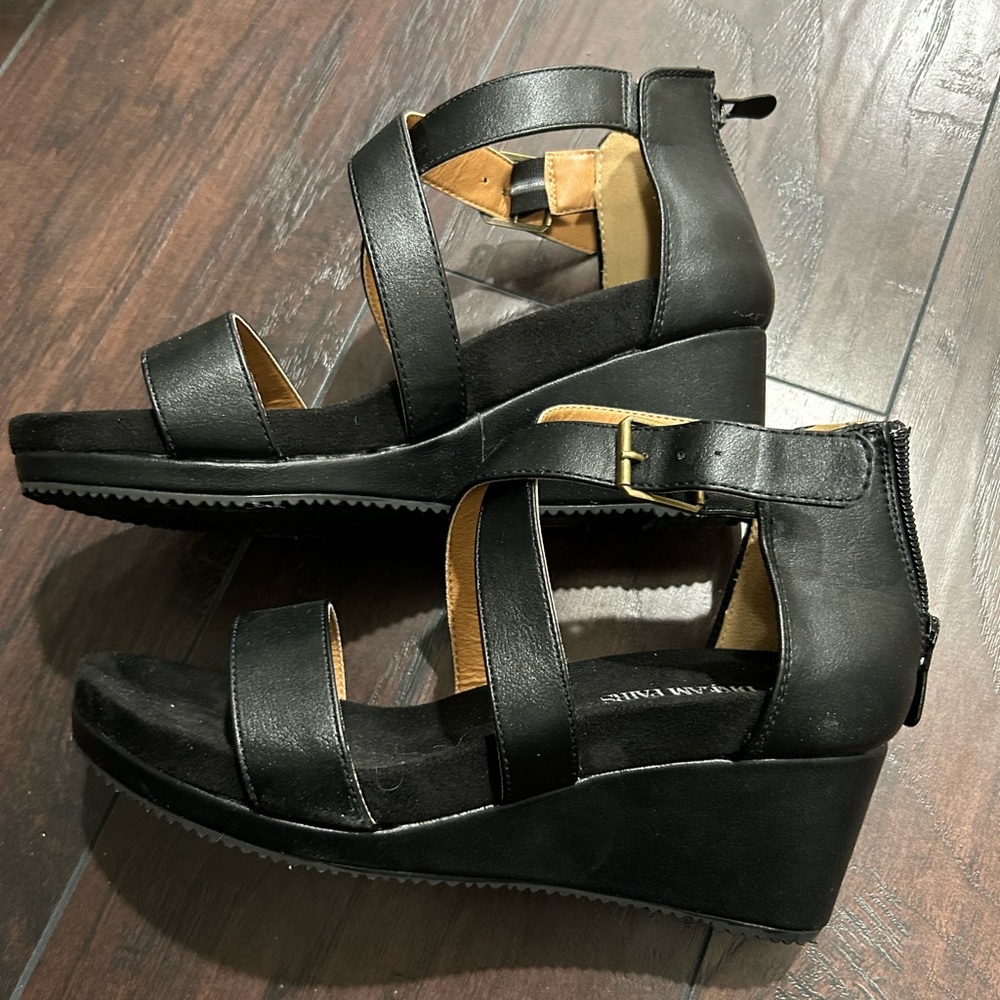 Dream Pairs wedge sandals. Never worn! No tags.